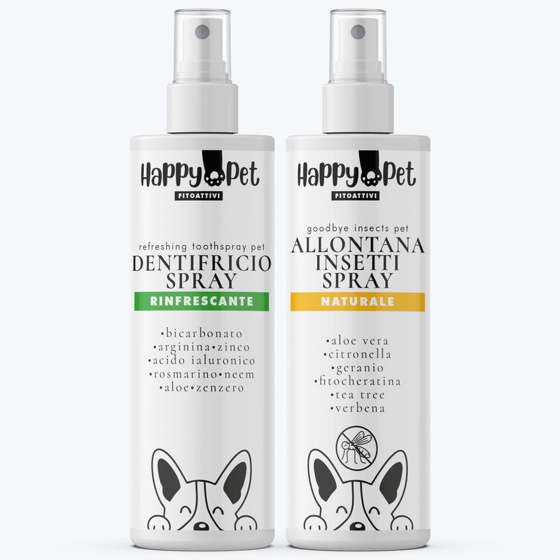 Dentifricio Rinfrescante + Allontana Insetti Spray PET