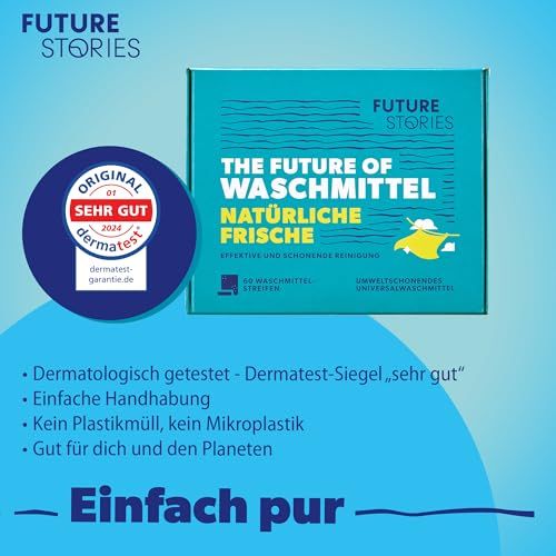 Future Stories Waschmittel-Blätter Vollwaschmittel - Natürliche Frische