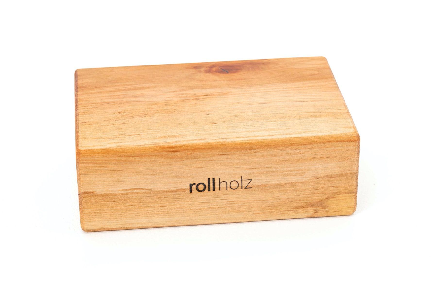 rollholz Yogablock Erle 1 St