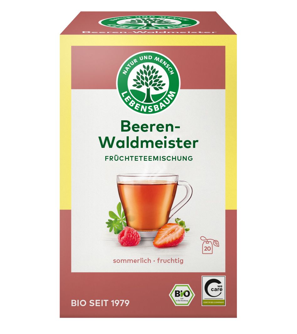 Bio Früchtetee Beeren und Waldmeister 40 g Tee
