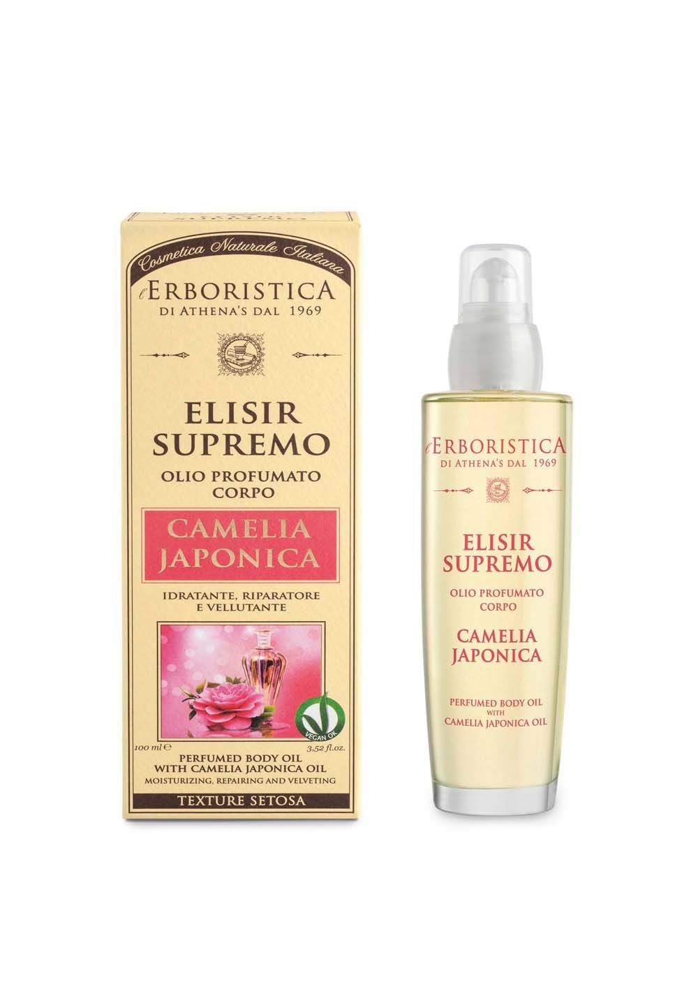 L'Erboristica Körperöl Japonica mit Kamelienöl 100 ml