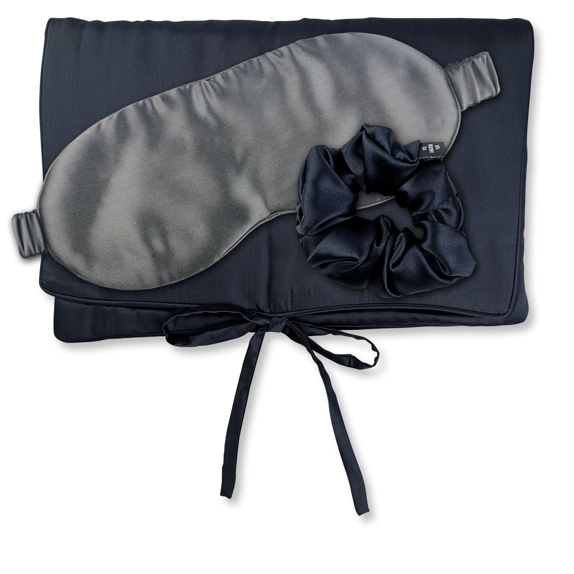 AILORIA TRAVEL SET BEAUTY M - Borsa, maschera notte e scrunchie in seta