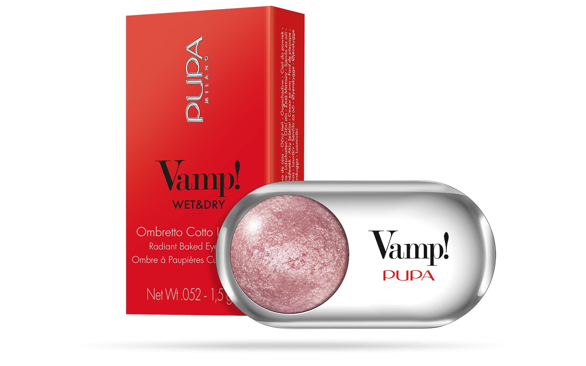 Pupa Milano Vamp! Lidschatten 105 Eden Rose Wet & Dry 20 g Make up