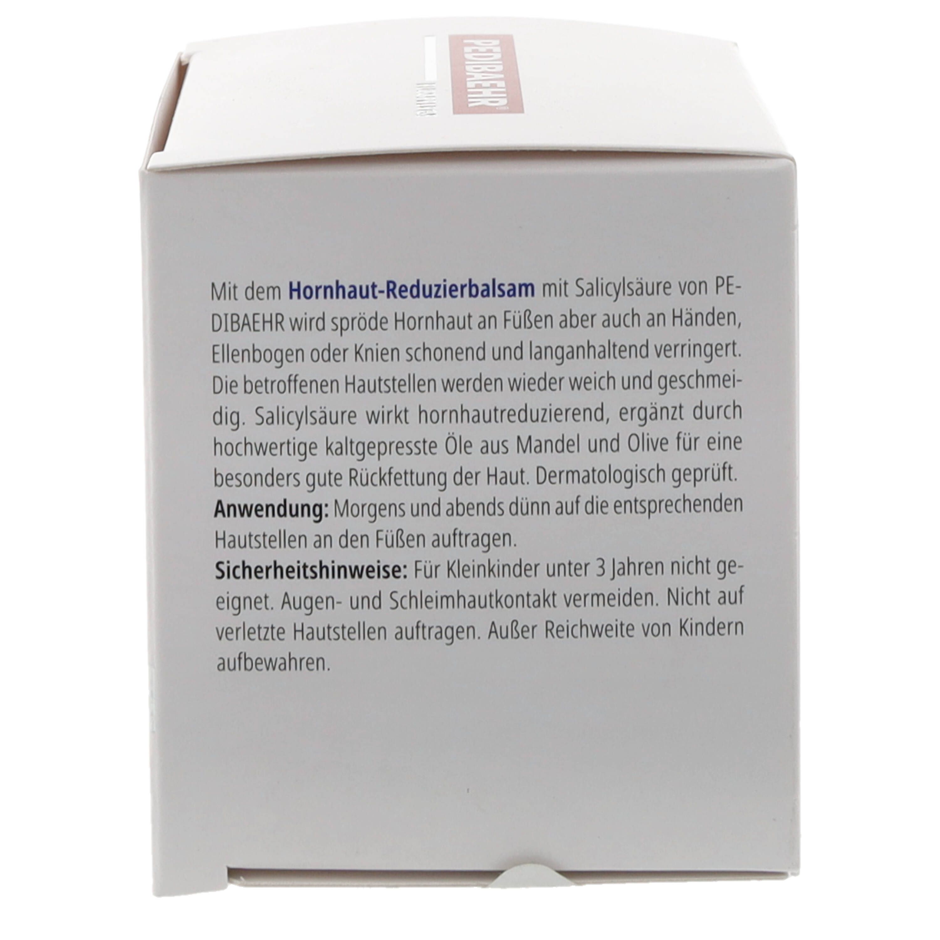 Pedibaehr MED Hornhaut-Reduzierbalsam mit Salicylsäure