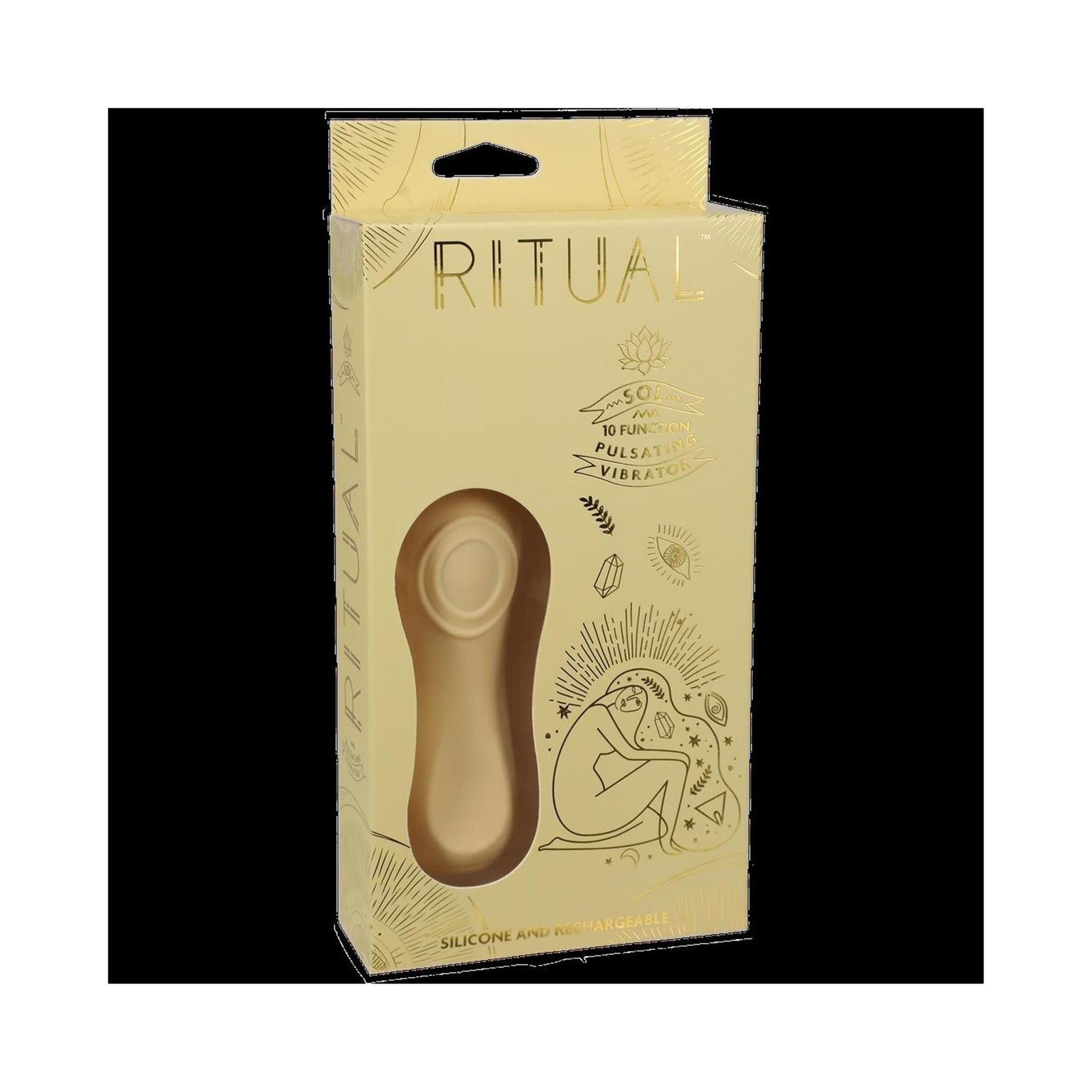 Doc Johnson - Sol - Rechargeable Silicone Pulsating Vibe