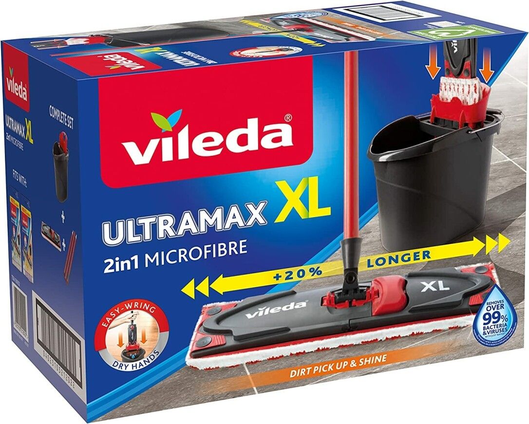 Vileda Wischer Ultramax XL Universal Kompletset Wischset