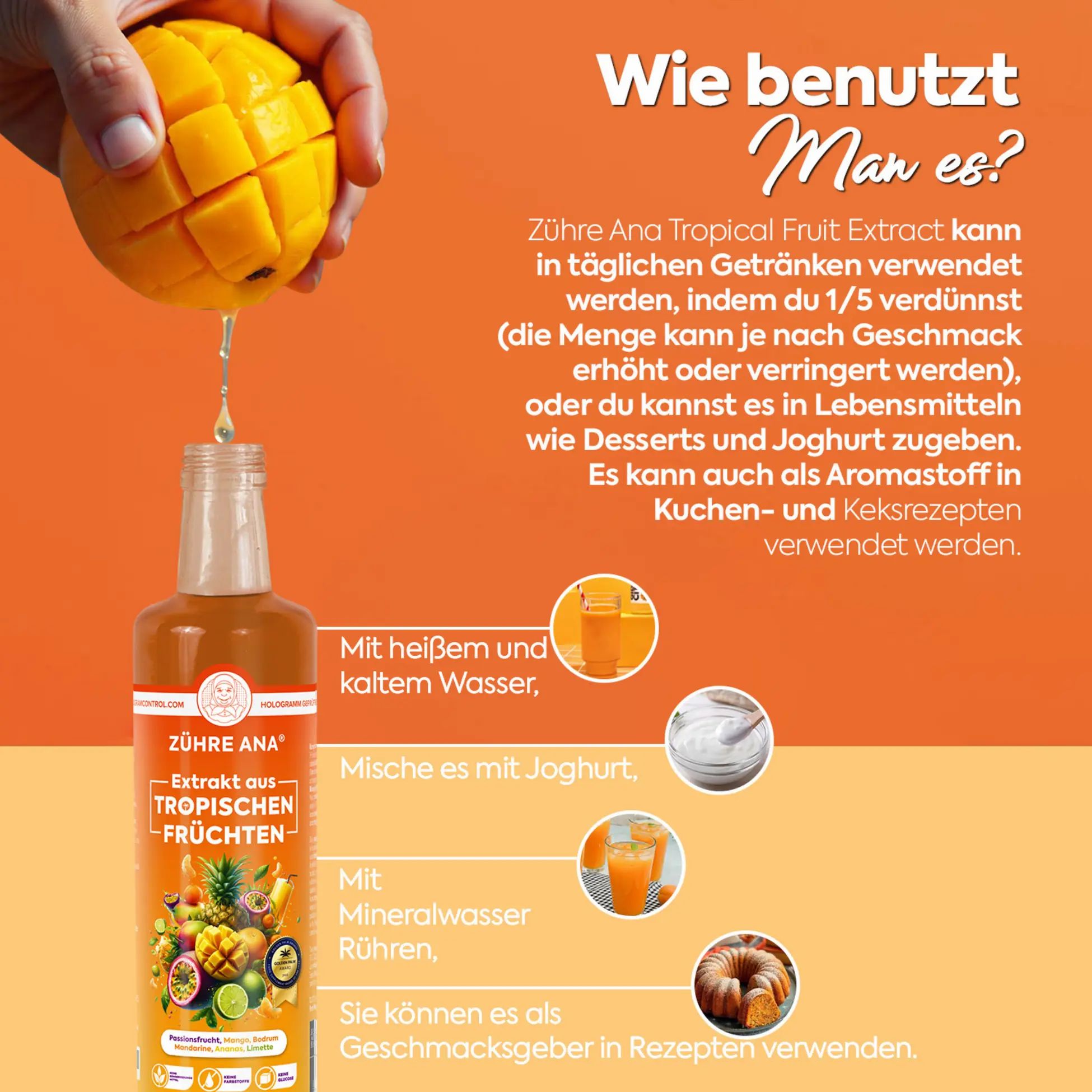 Zühre Ana | Tropischer Fruchtextrakt