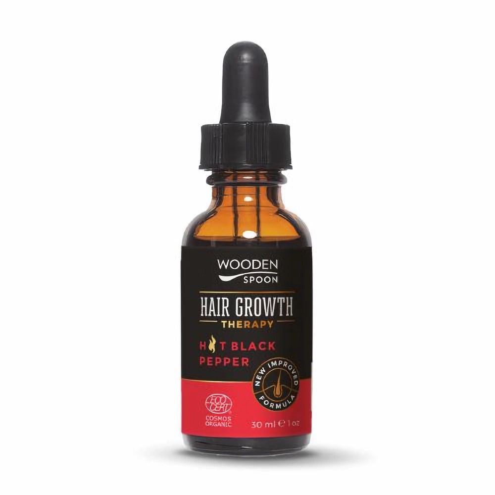 Wooden Spoon WoodenSpoon Schwarzes Gewürz-Haarwachstumsserum