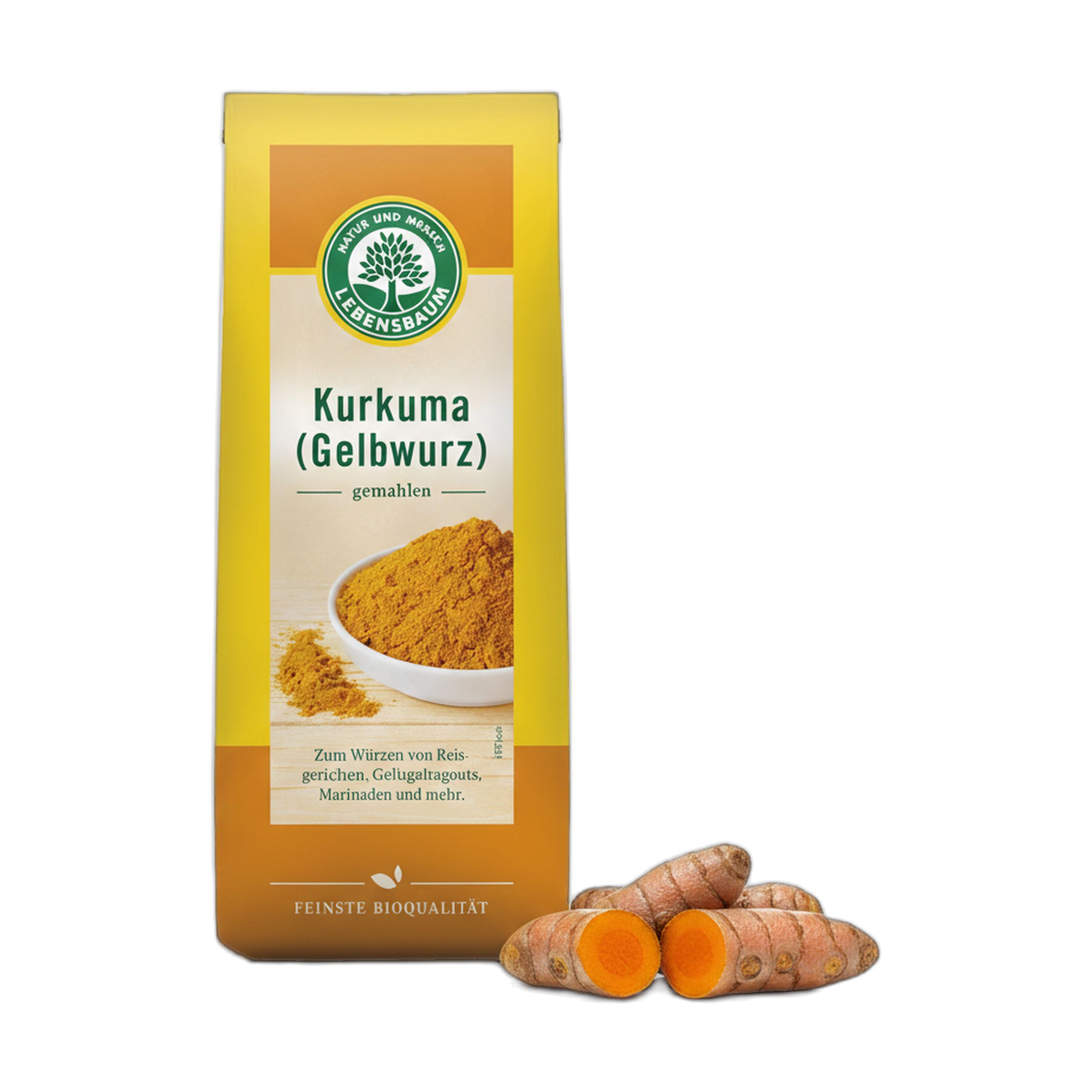 Lebensbaum Bio Kurkuma gemahlen 1 Pc Pulver