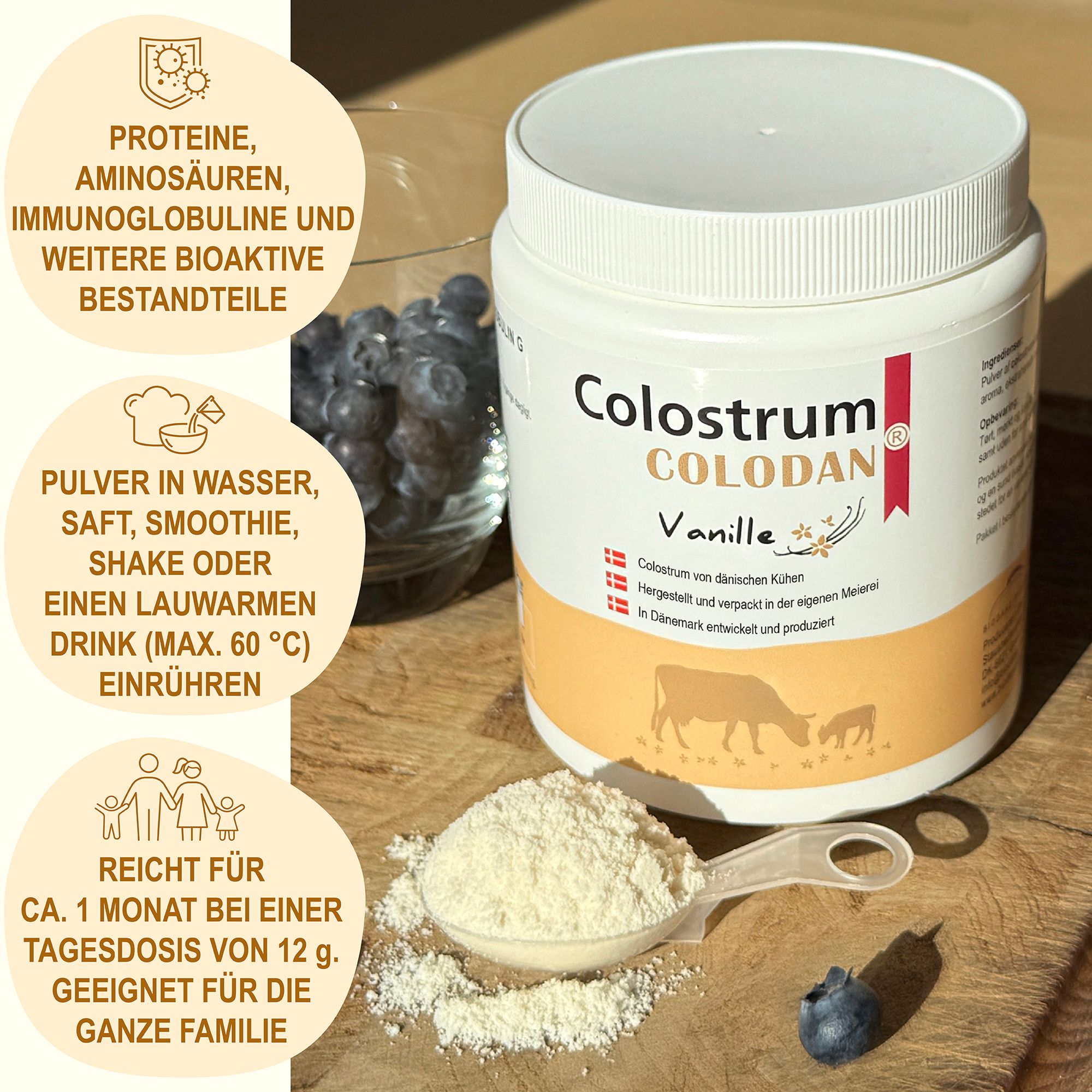 Colostrum ColoDan® Vanille