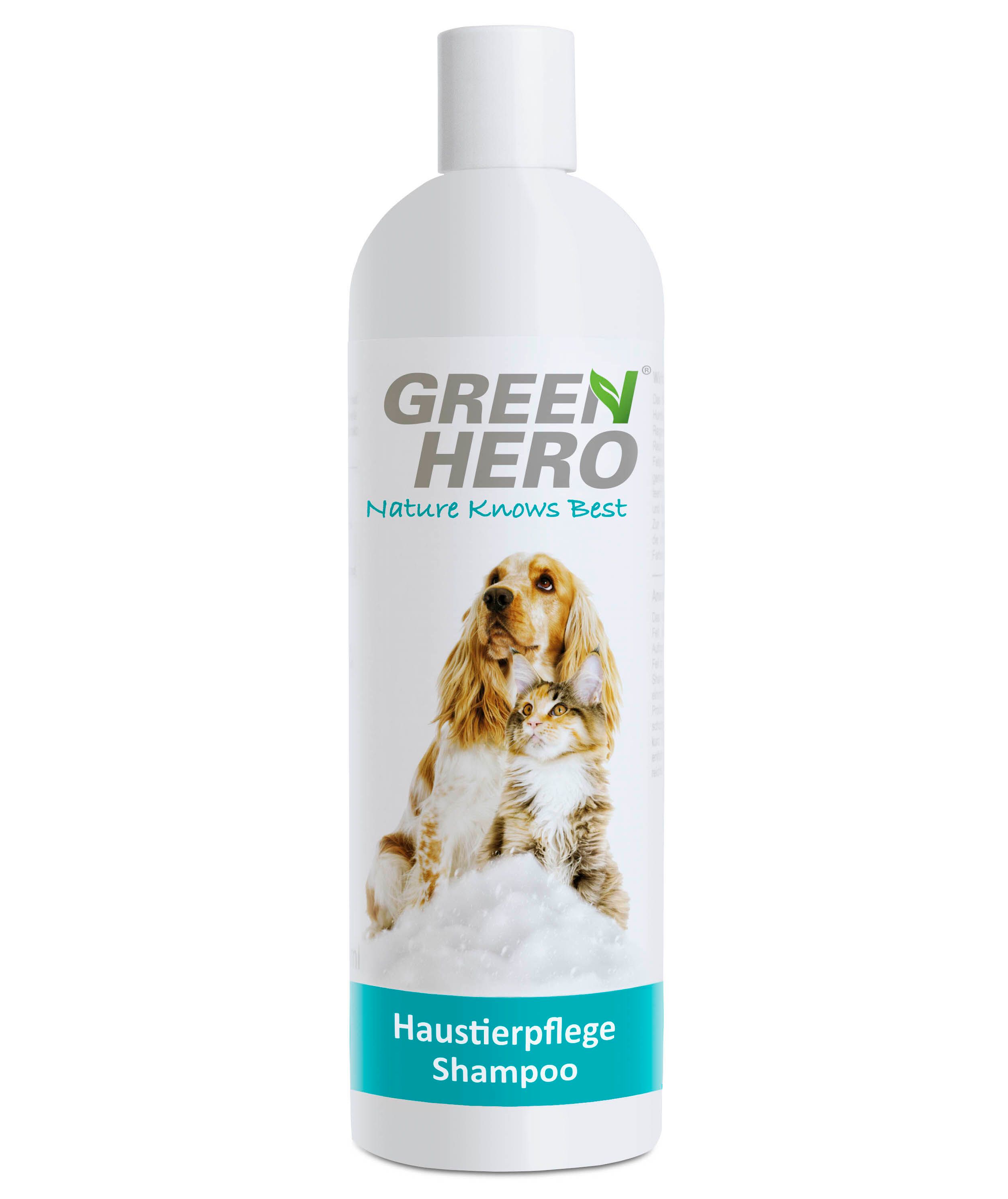 GreenHero Haustierpflegeshampoo gegen Juckreiz