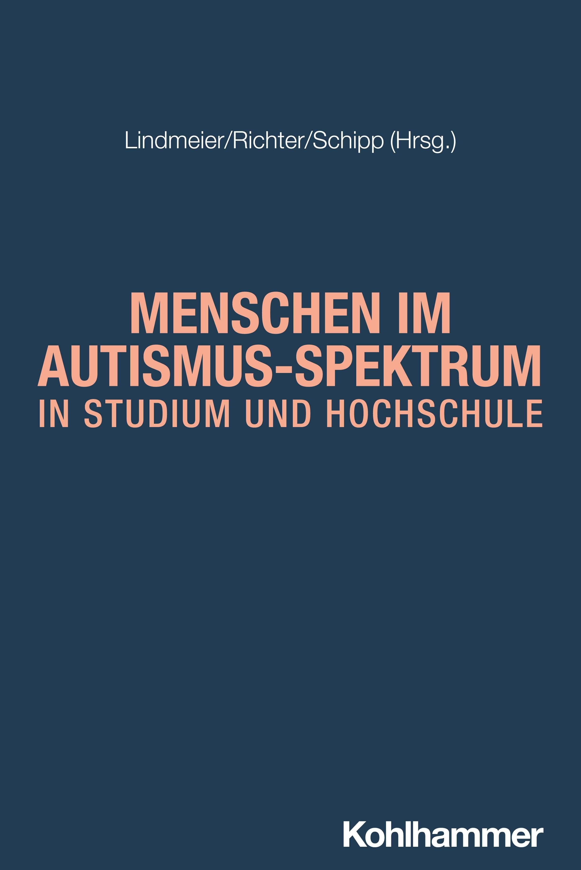 Autistische Menschen in Studium und Hochschule Pädagogik im Autismus-Spektrum 4