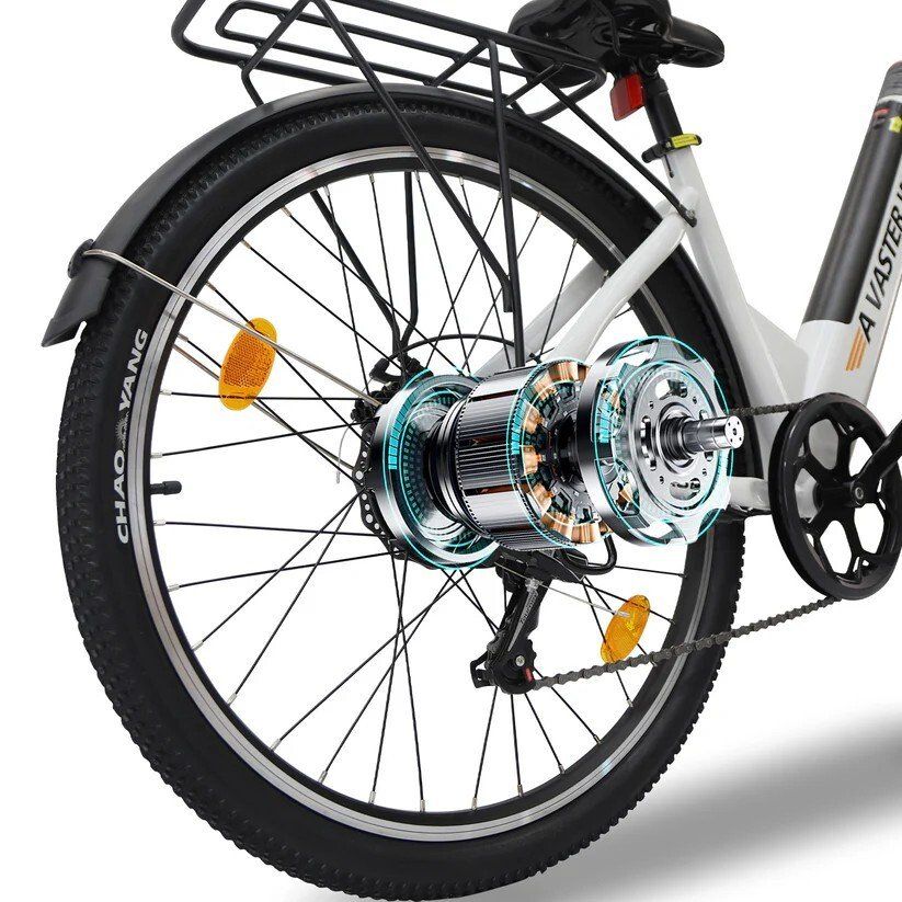 AVDL A32 E-Bike mit tiefem Einstieg für den Stadtverkehr, 48V 10,4Ah Akku