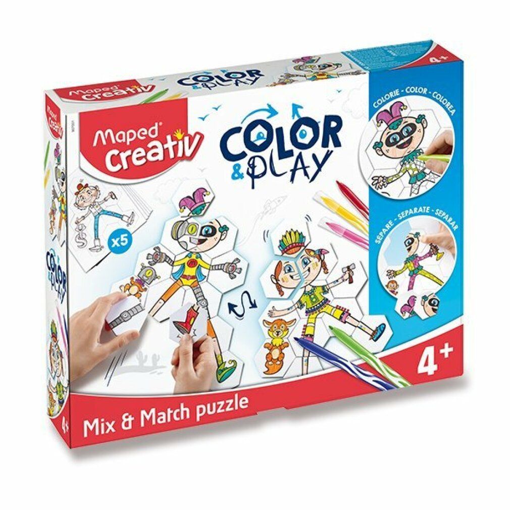 maped Creativ Farbe & Spiel Mix Puzzleset