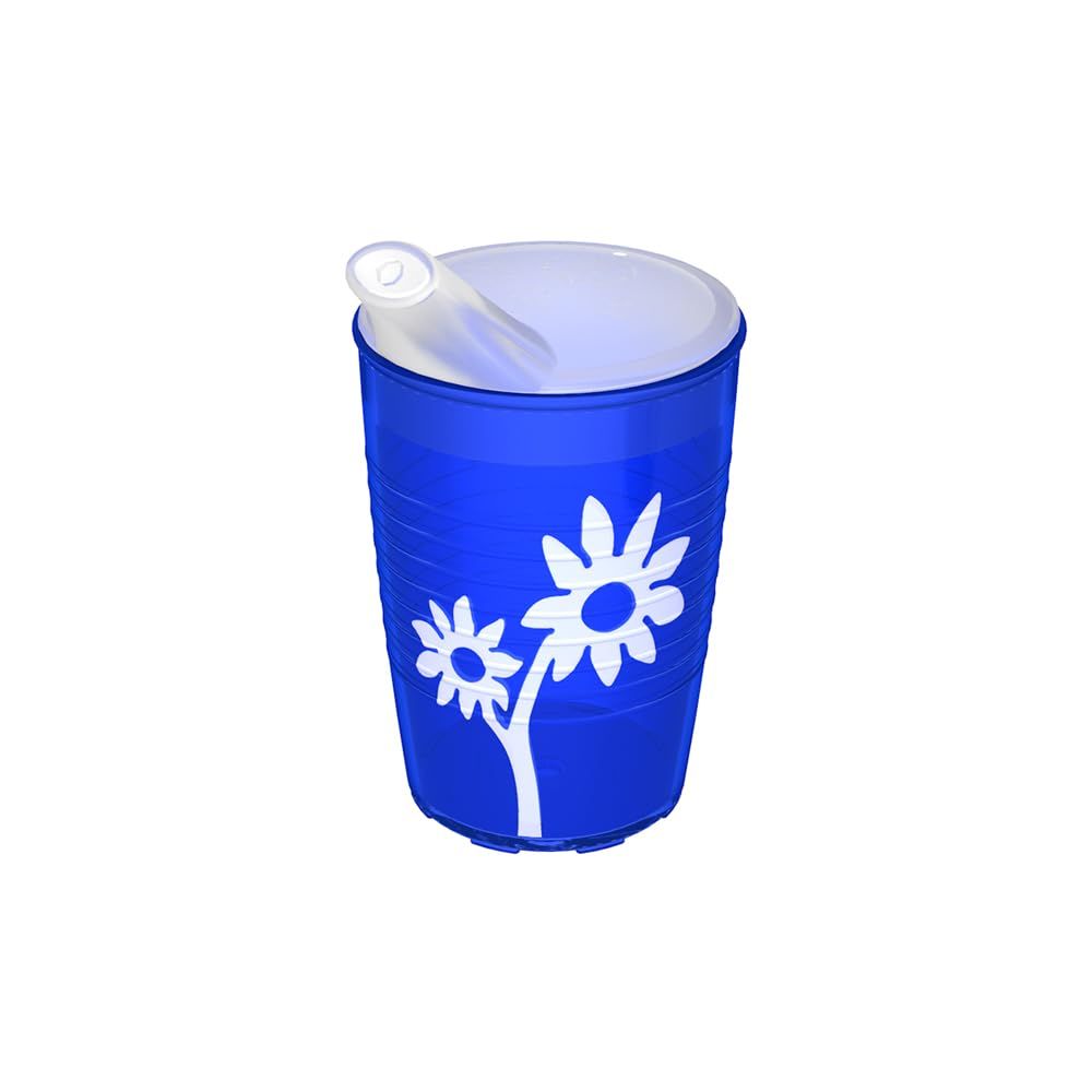 Ornamin Becher mit Antirutsch-Trick Blume Schnabelaufsatz kleiner Öffnung 1 St