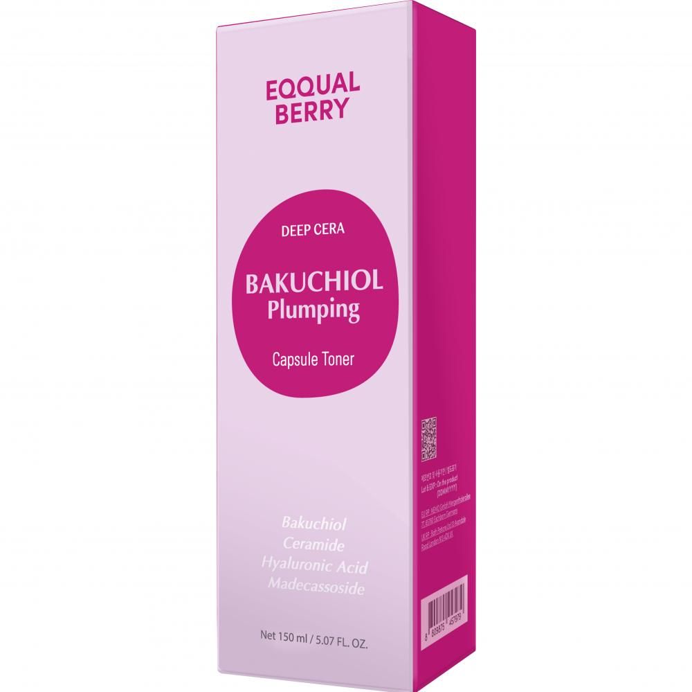 EQQUALBERRY Bakuchiol Plumping Capsule Toner