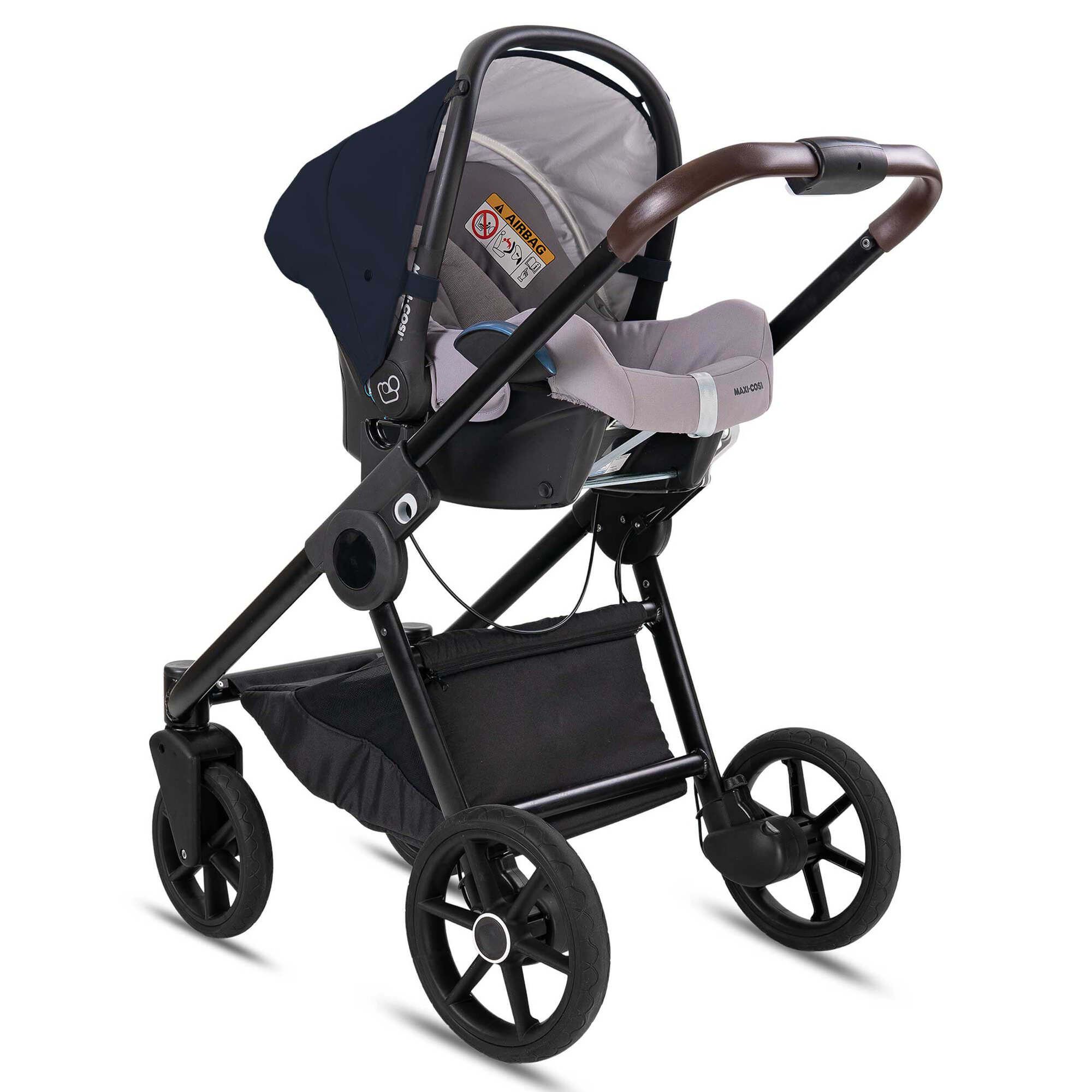 Minigo Groove 2 in 1 Kombikinderwagen GEL Reifen, Marine