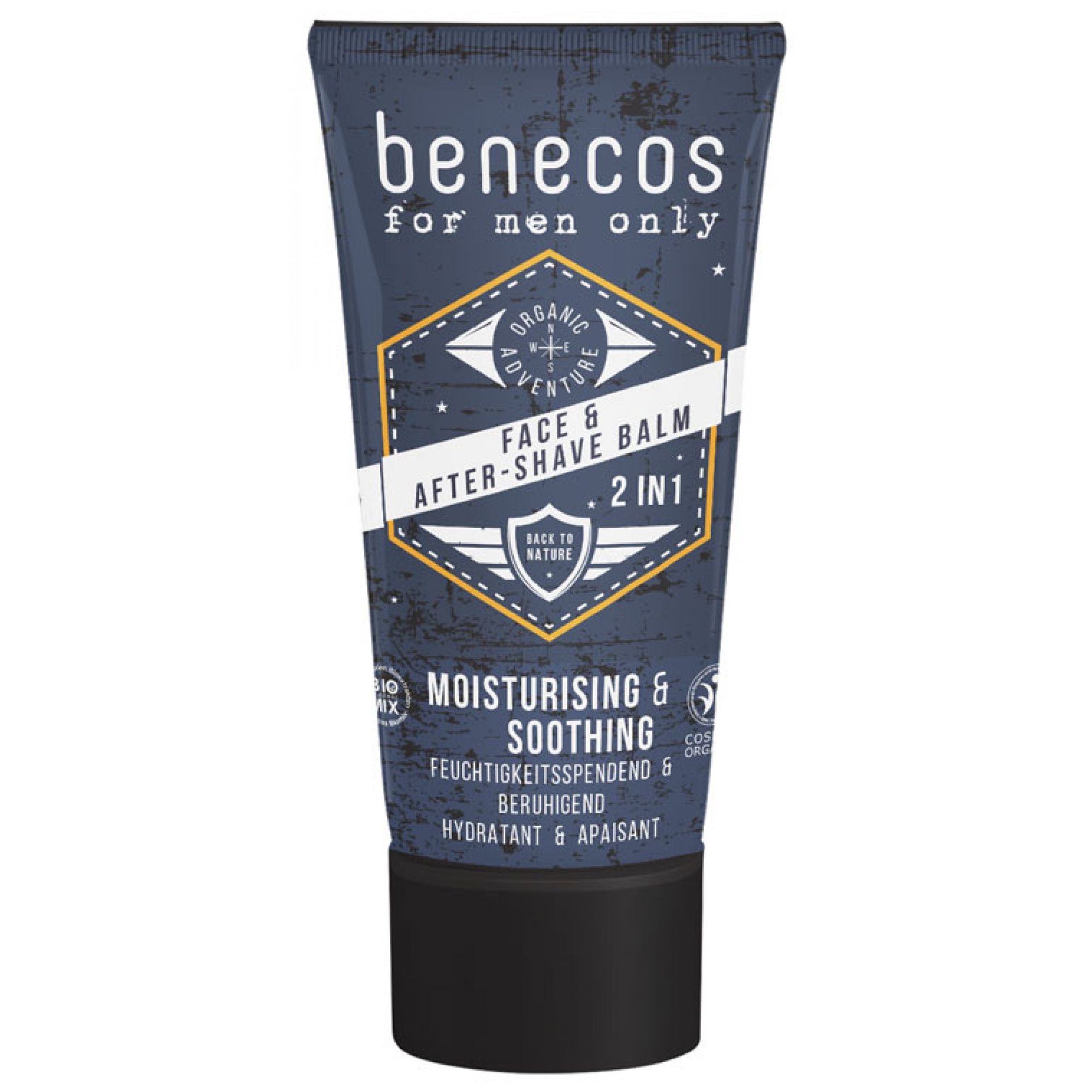 Benecos For Men 2 in 1 Face and Aftershave Balm