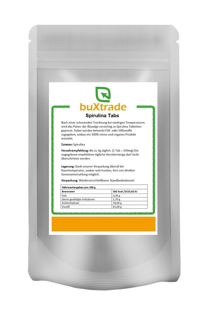 buXtrade Spirulina Tabs