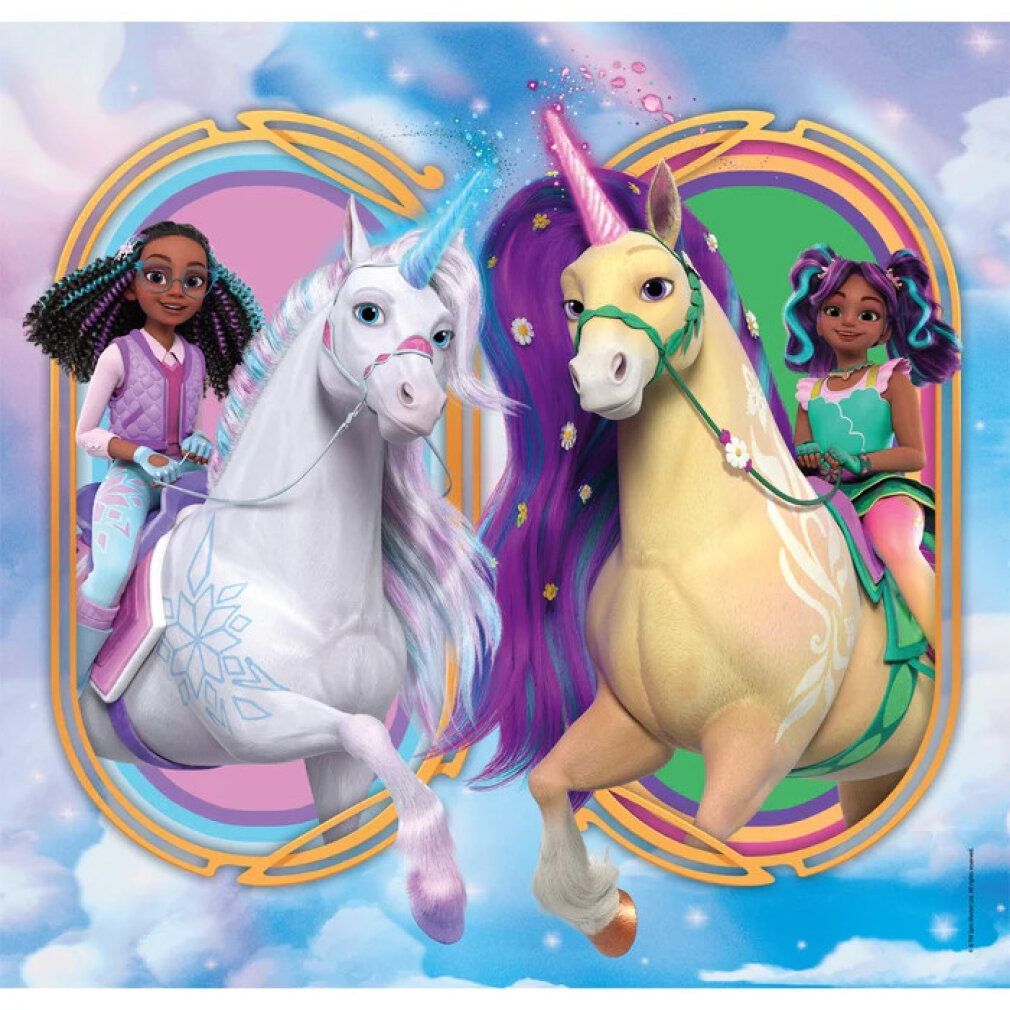 Unicorn Academy Puzzle 3x48 Stück