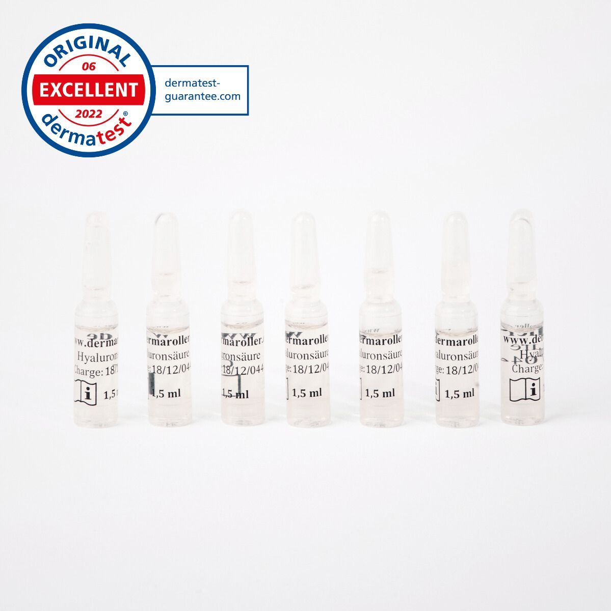 Dermaroller Hyaluron-Ampullen (7er Pack)