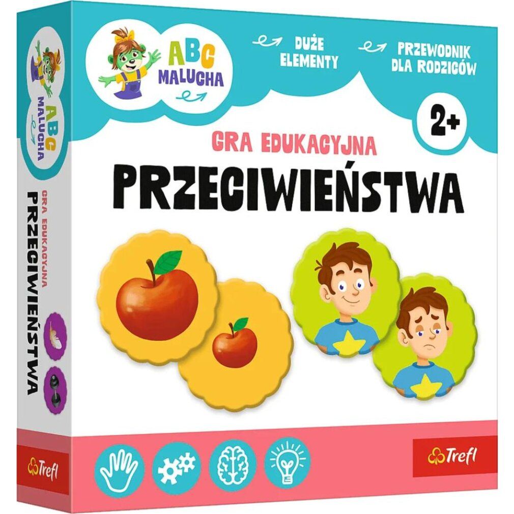 spiel - Gegensätze Kleinkind abc Trefl 02908 1 St