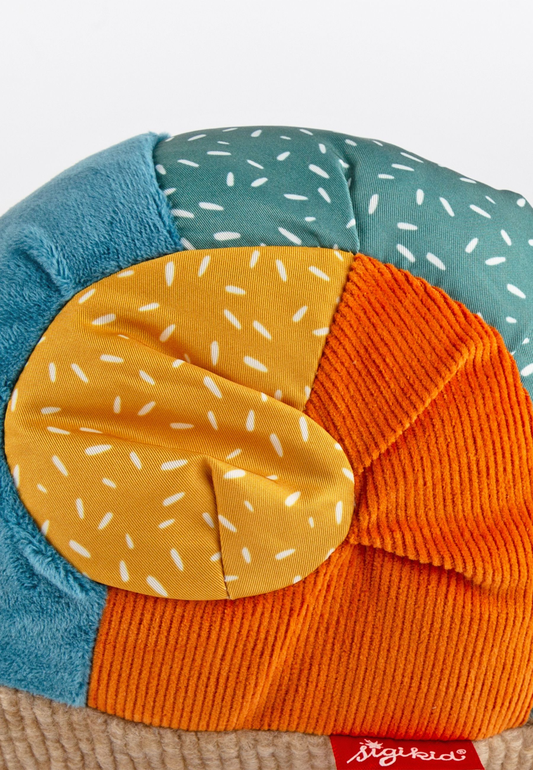 sigikid Kuscheltier Schnecke Patchwork Sweety