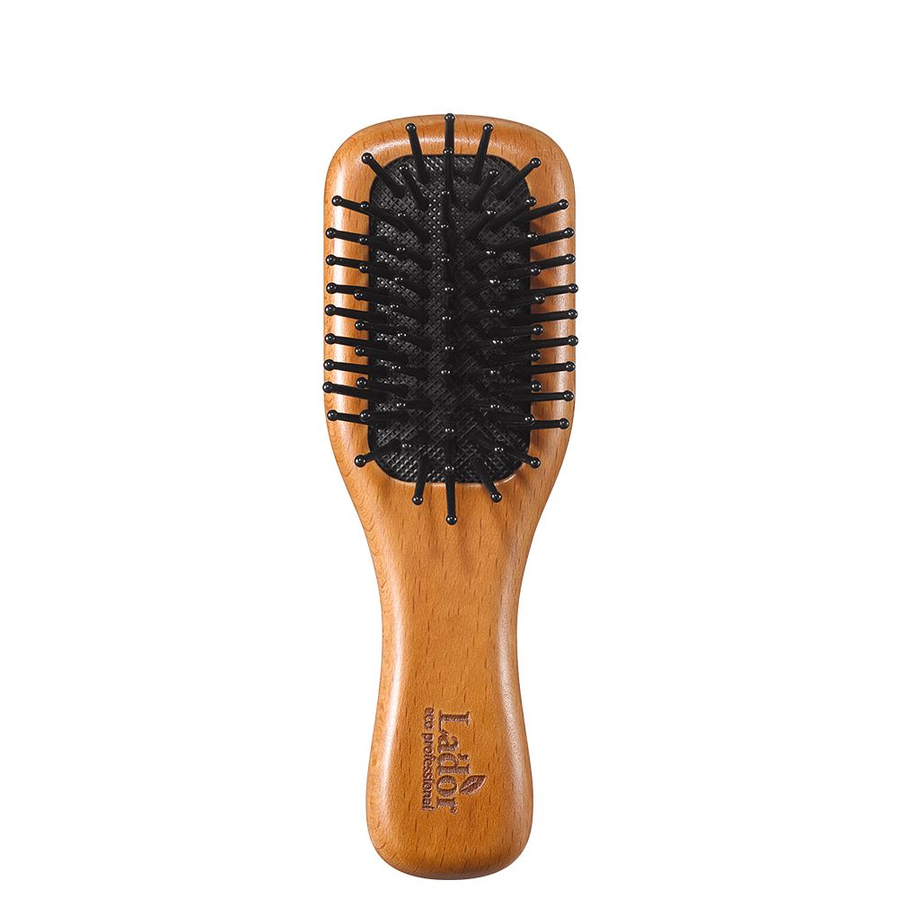 Mini Wooden Paddle Brush 1 St