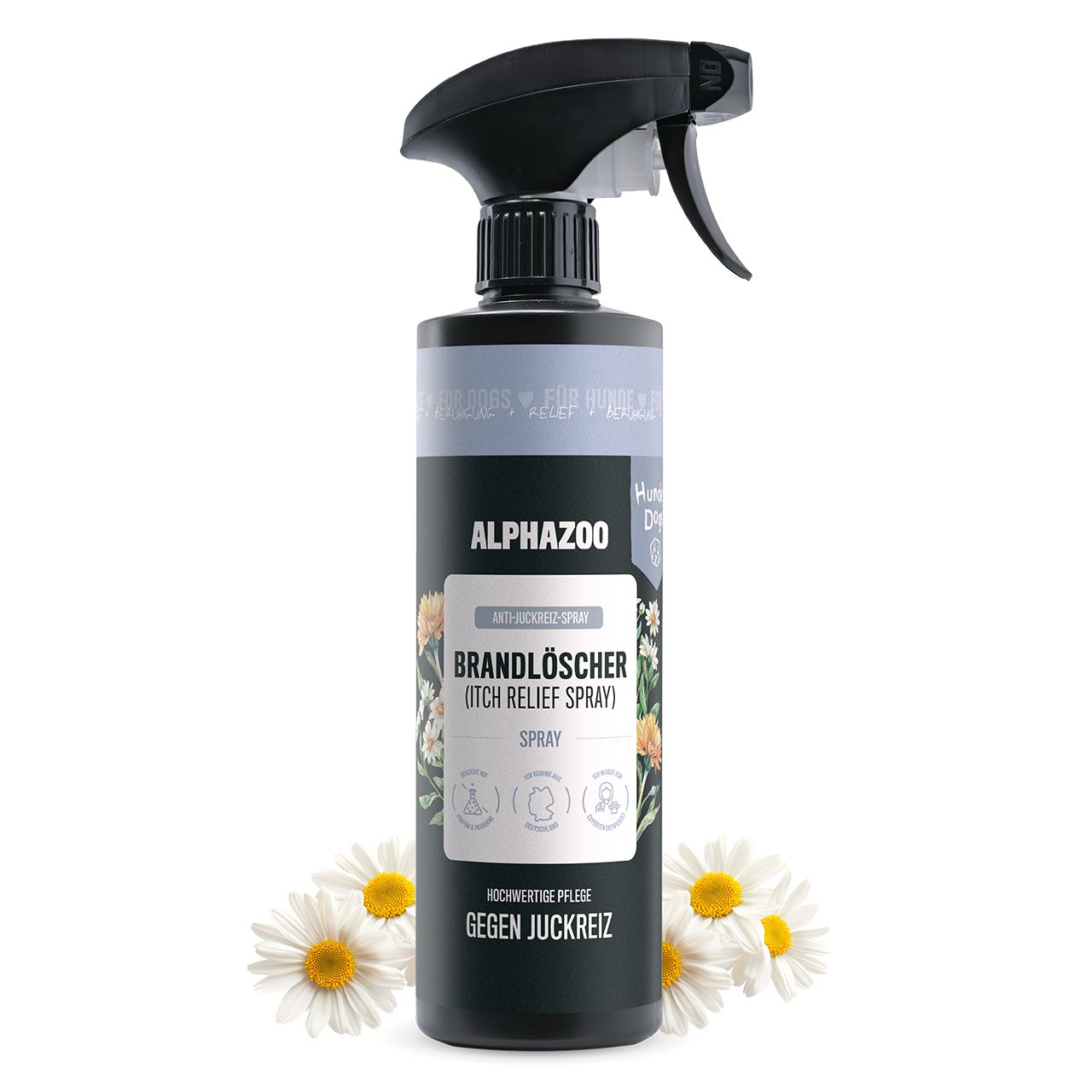 alphazoo Brandlöscher Anti Juckreiz Spray für Hunde 500ml 1 St