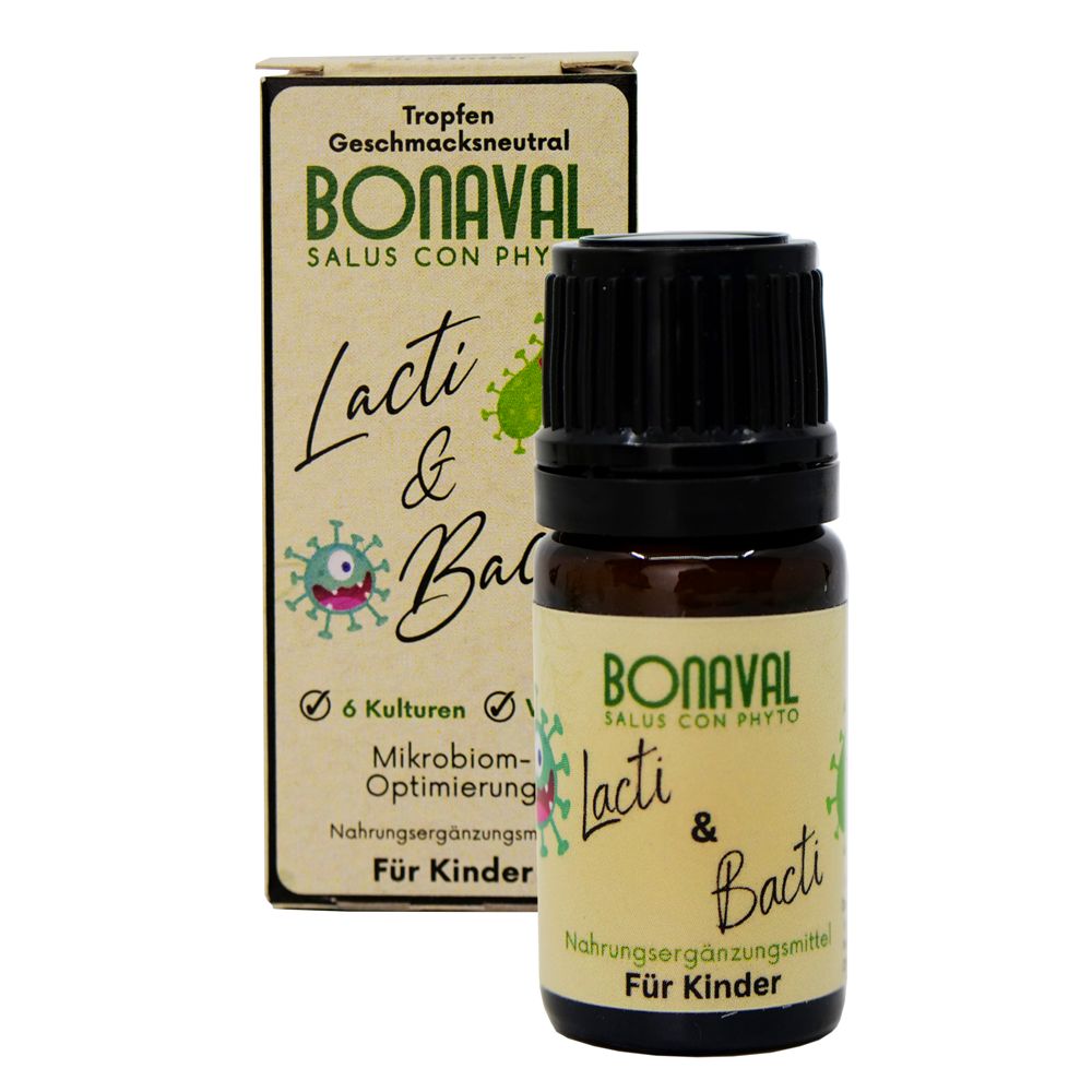 BONAVAL Lacti & Bacti 5 ml - geschmacksneutrales MCT-Öl für Mutter und Kind