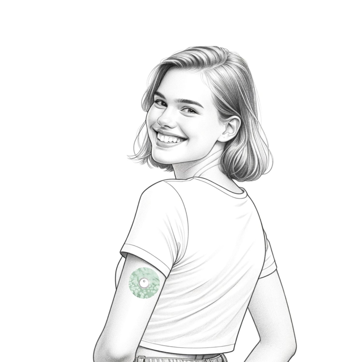 Diasticker® FreeStyle Libre 3 / 3 Plus Fixiertapes "Cool Mint"