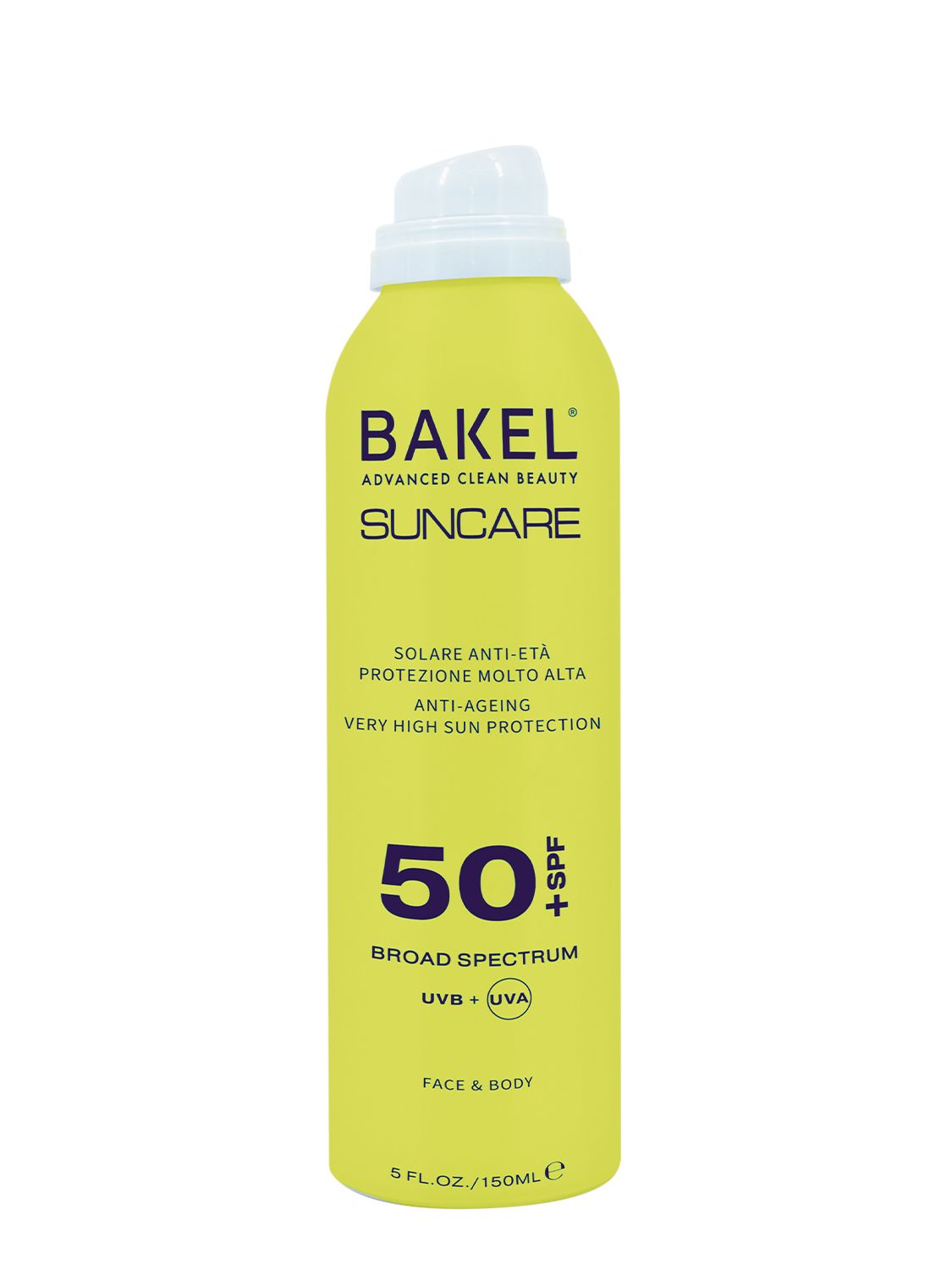 Bakel Solare Spray Viso E Corpo Spf 50+