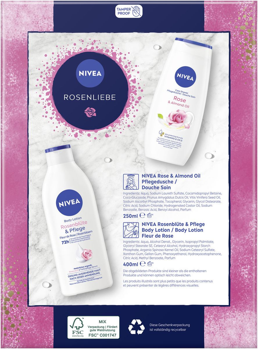 NIVEA Rosenliebe Geschenkset