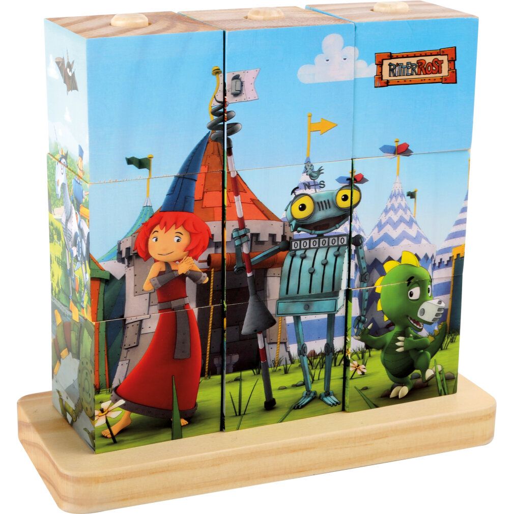Ritter Rost Steck-würfelpuzzle
