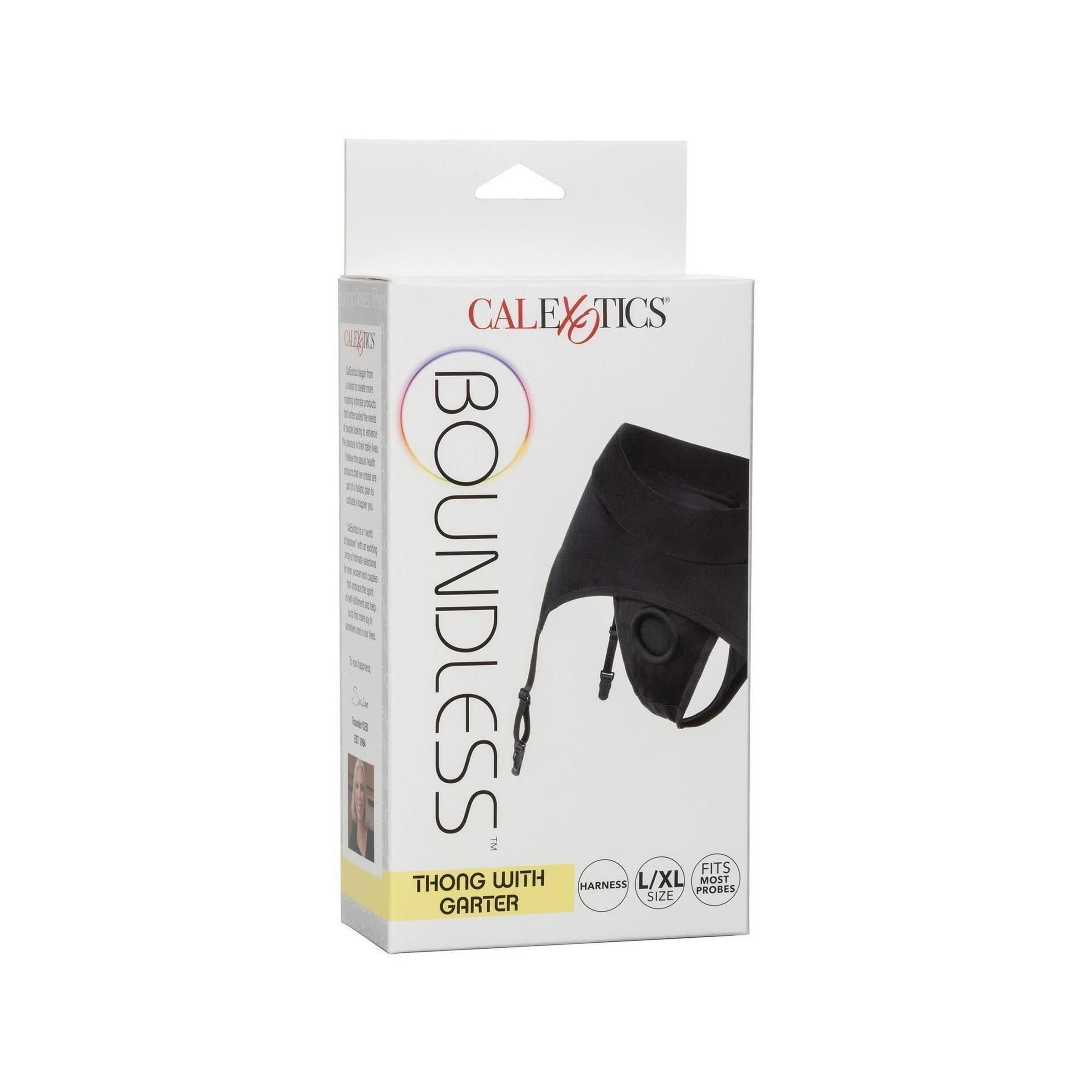 CalExotics - Boundless Thong with Garter