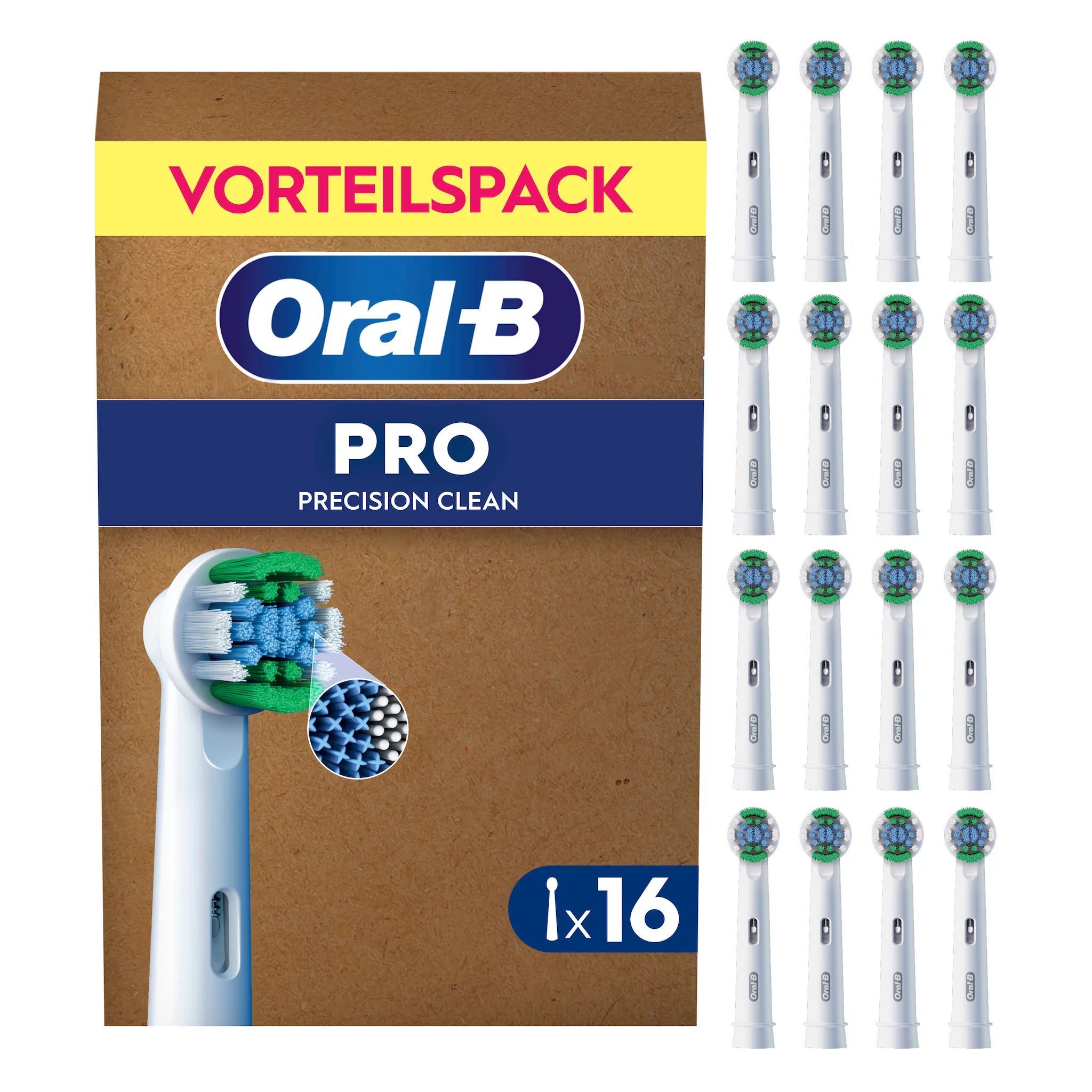 Oral-B Pro Precision Clean 16er FFU Aufsteckbürsten 16 St
