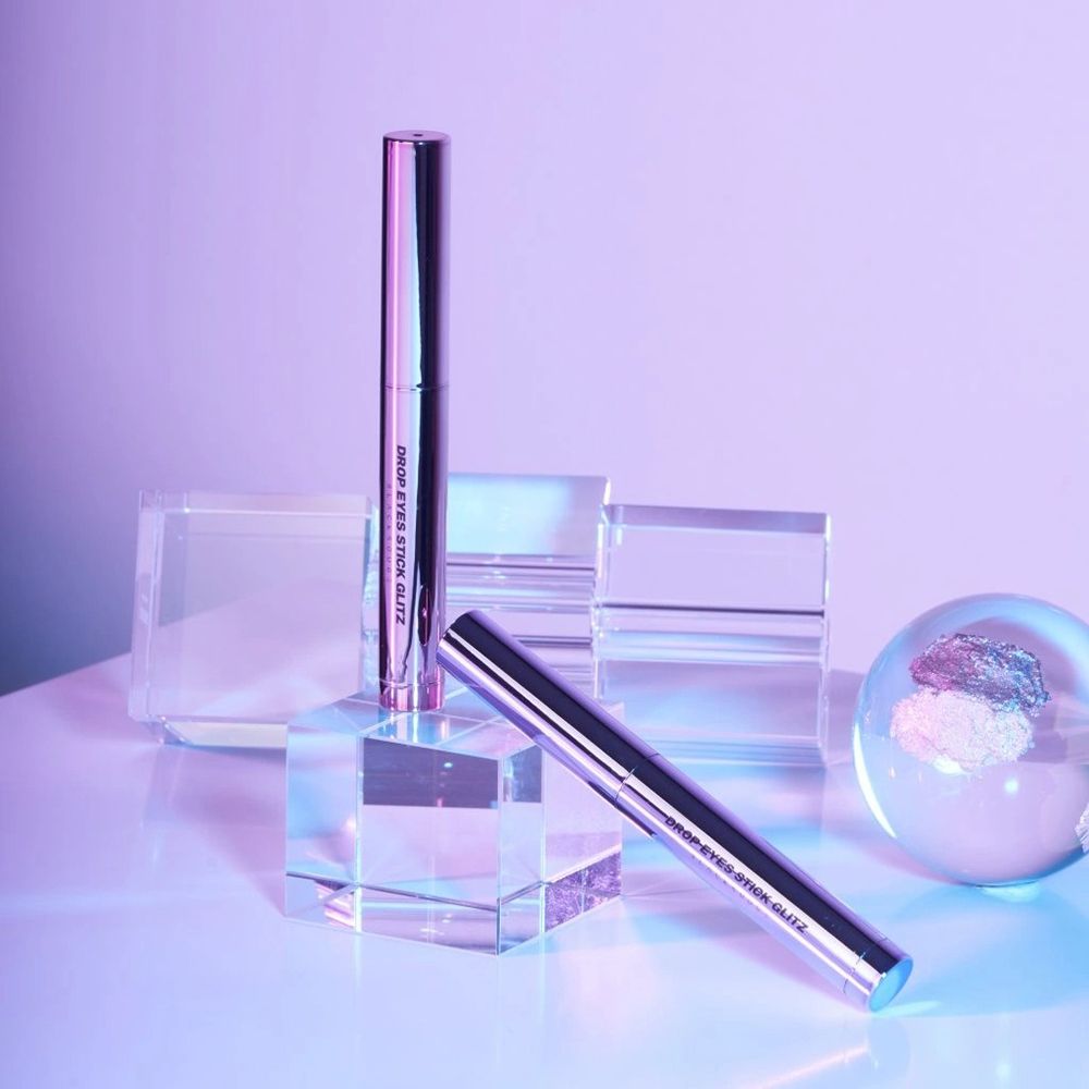 BLACK ROUGE Drop Eyes Stick Glitz Eyeshadow D01 Crystal Glitz