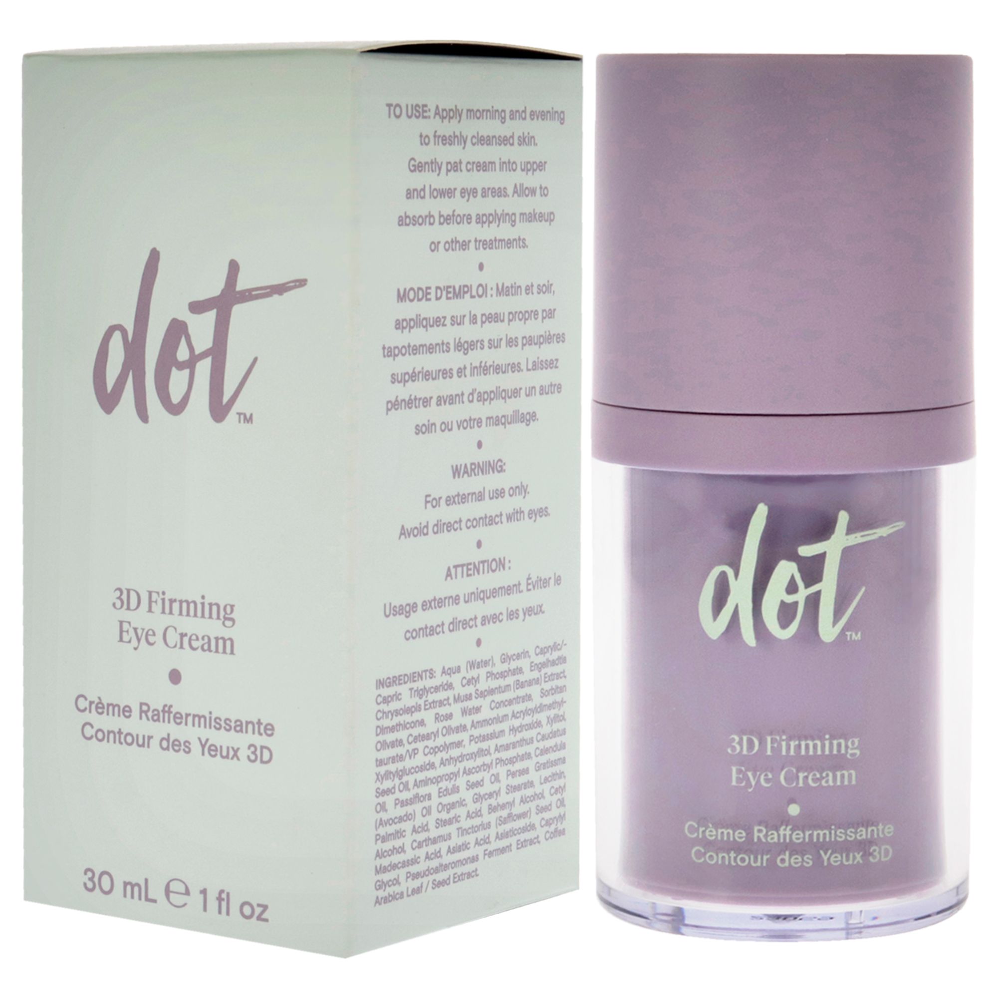 3D Firming Eye Cream von dot für Unisex – Creme