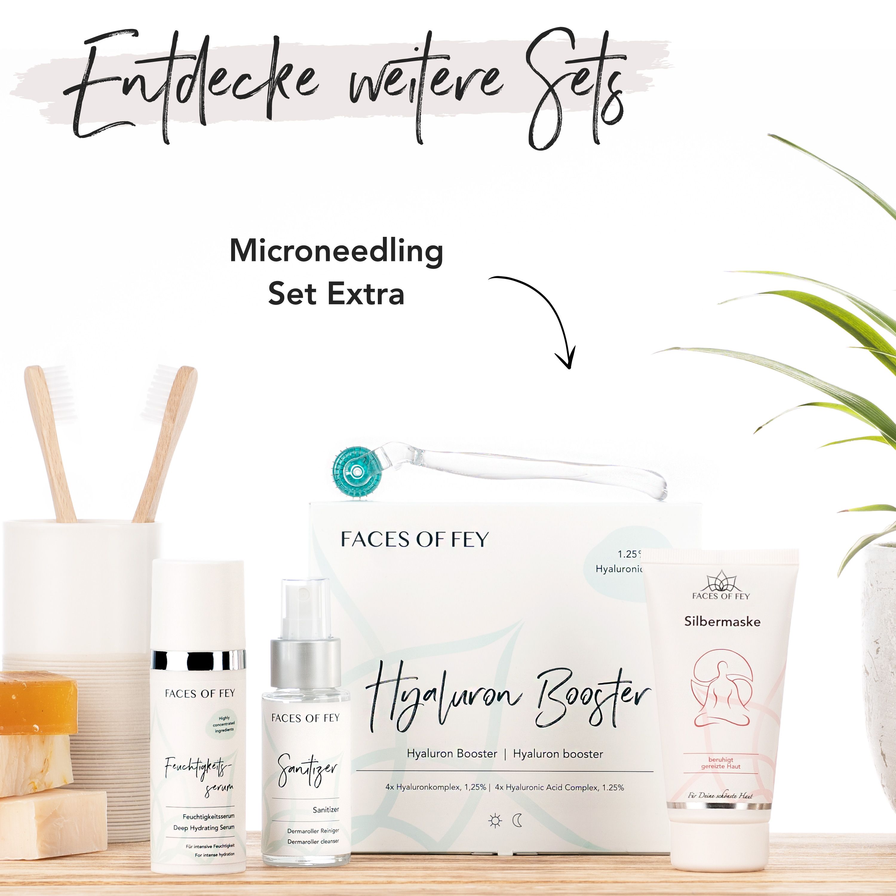 FACES OF FEY Microneedlingset Basic Hyaluron 0,75mm