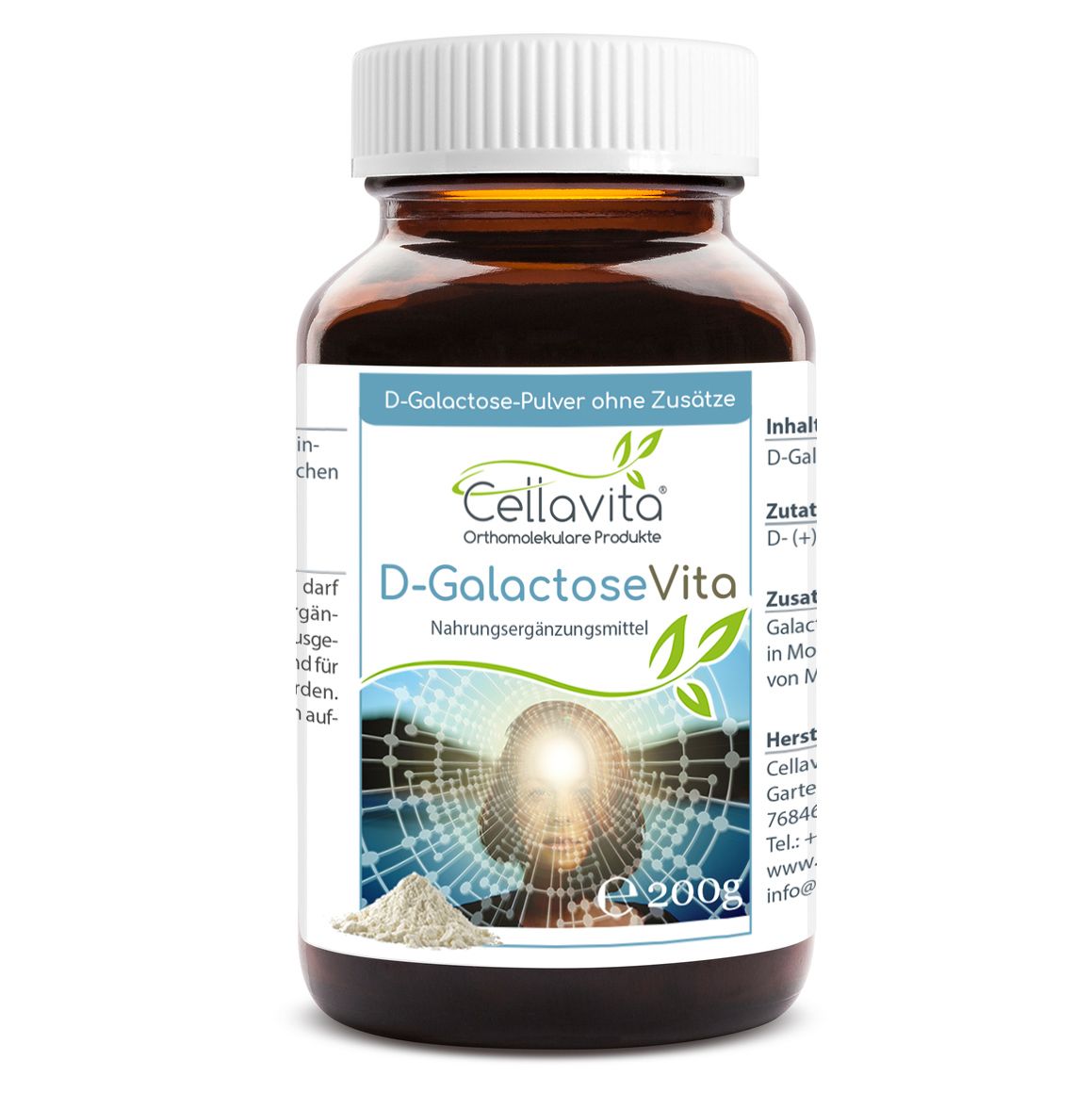 Cellavita - D-Galactose Vita Pulver 200 g