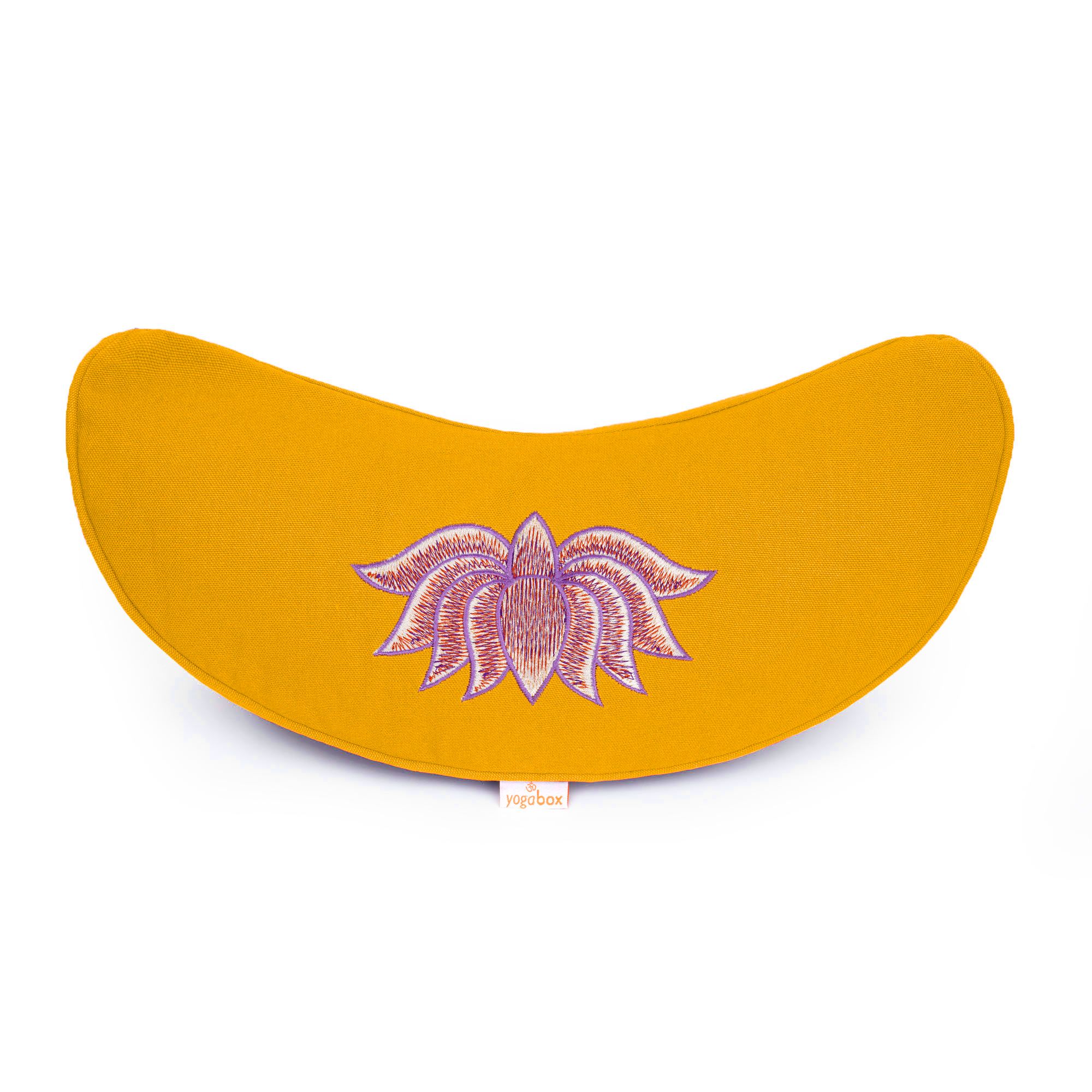yogabox Yogakissen Halbmond Basic Lotus Stick multicolor - dotter 40 x 17 12,0 cm 1 St