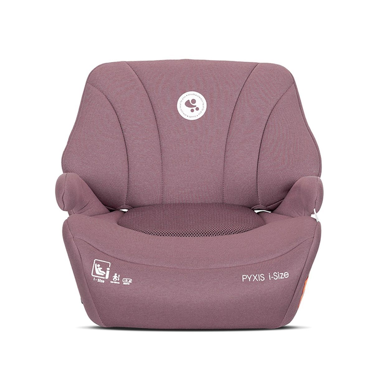 Schwarzer Kindersitz mit "GrowGo SOFIX" Aufschrift und ECE R129 Zertifizierung.