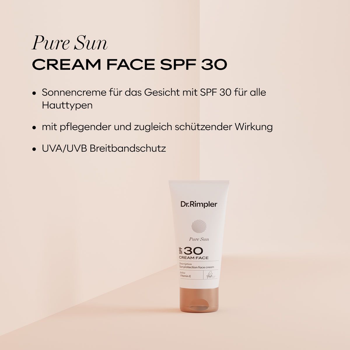 Dr. Rimpler Pure Sun CREAM FACE SPF 30