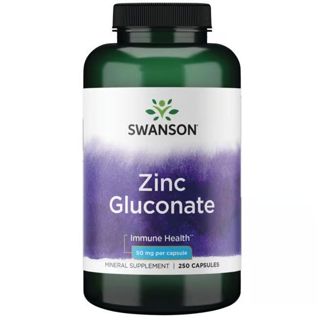 SWANSON Zinco gluconato 50 mg