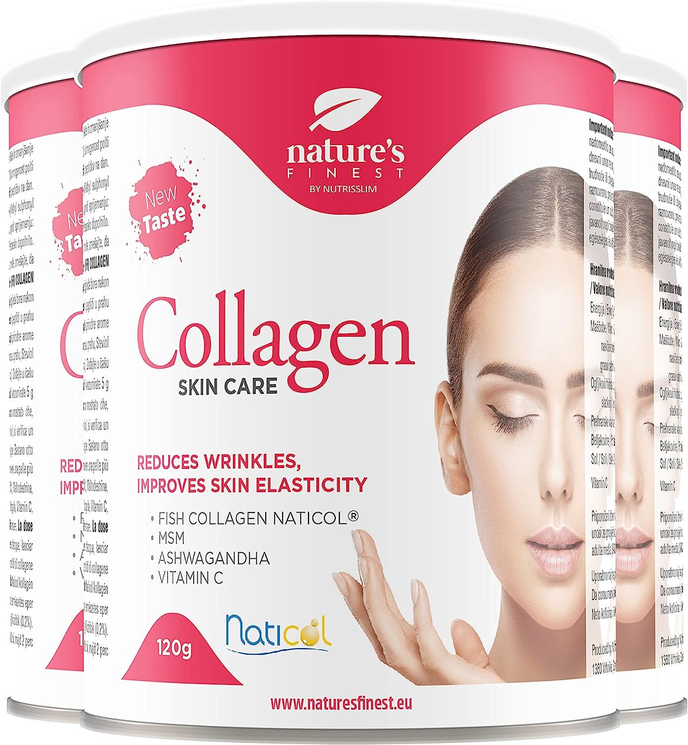 Nature's Finest Kollagen SkinCare Naticol® - PREMIUM Gepatenterter Fisch kollagen