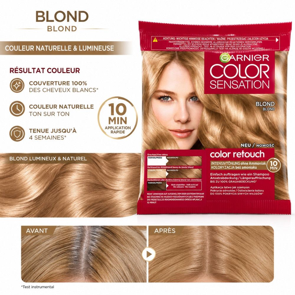 Garnier - Color Sensation Color Retouch Färbeshampoo