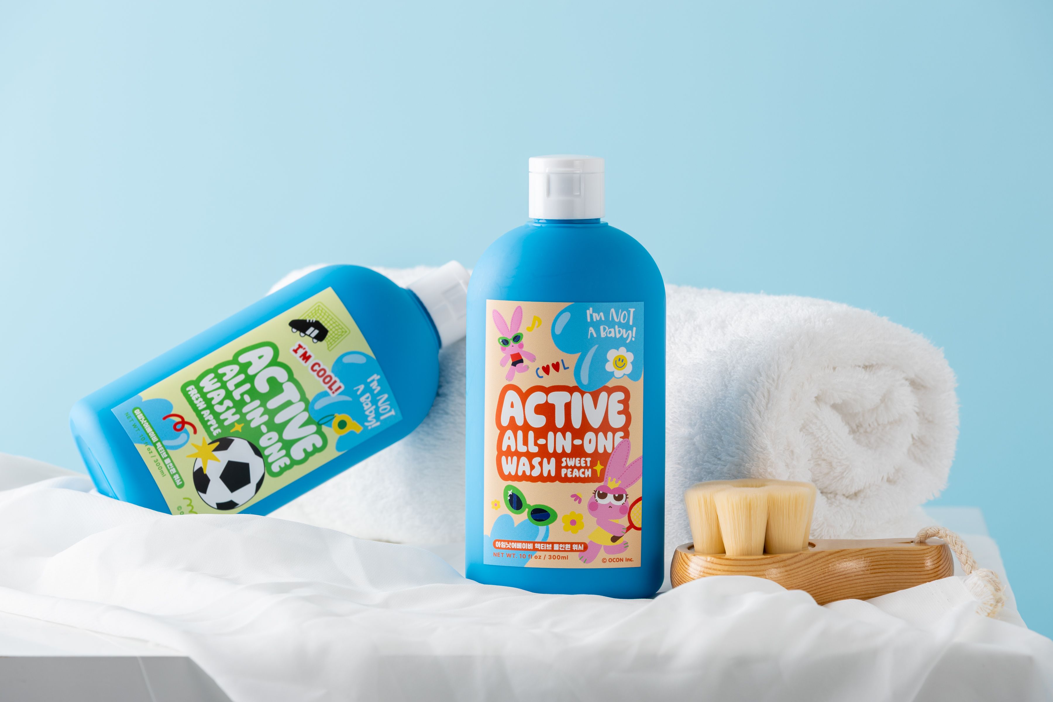 IM NOT A BABY Active All-in-One Wash Pfirsich
