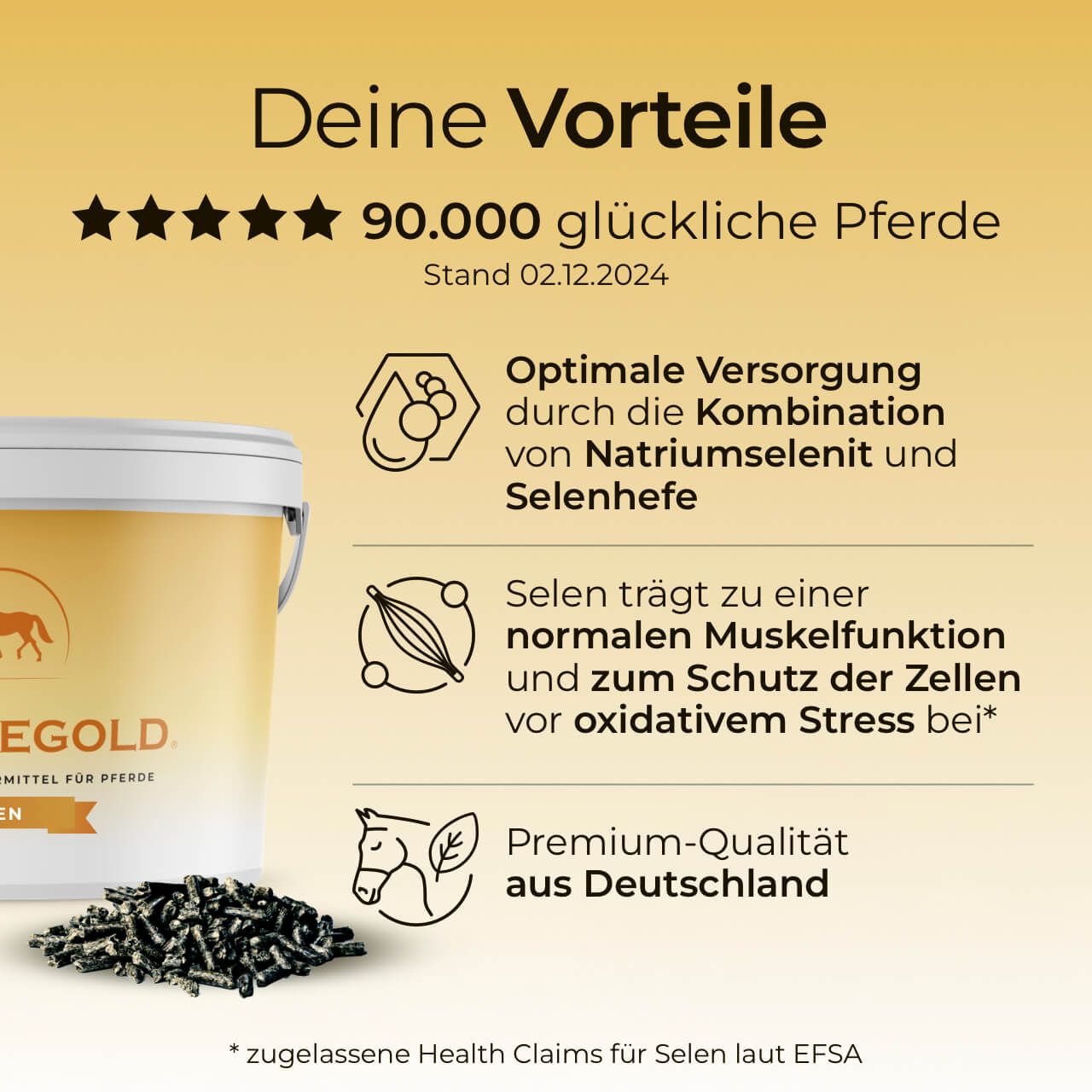 Pferdegold Selen