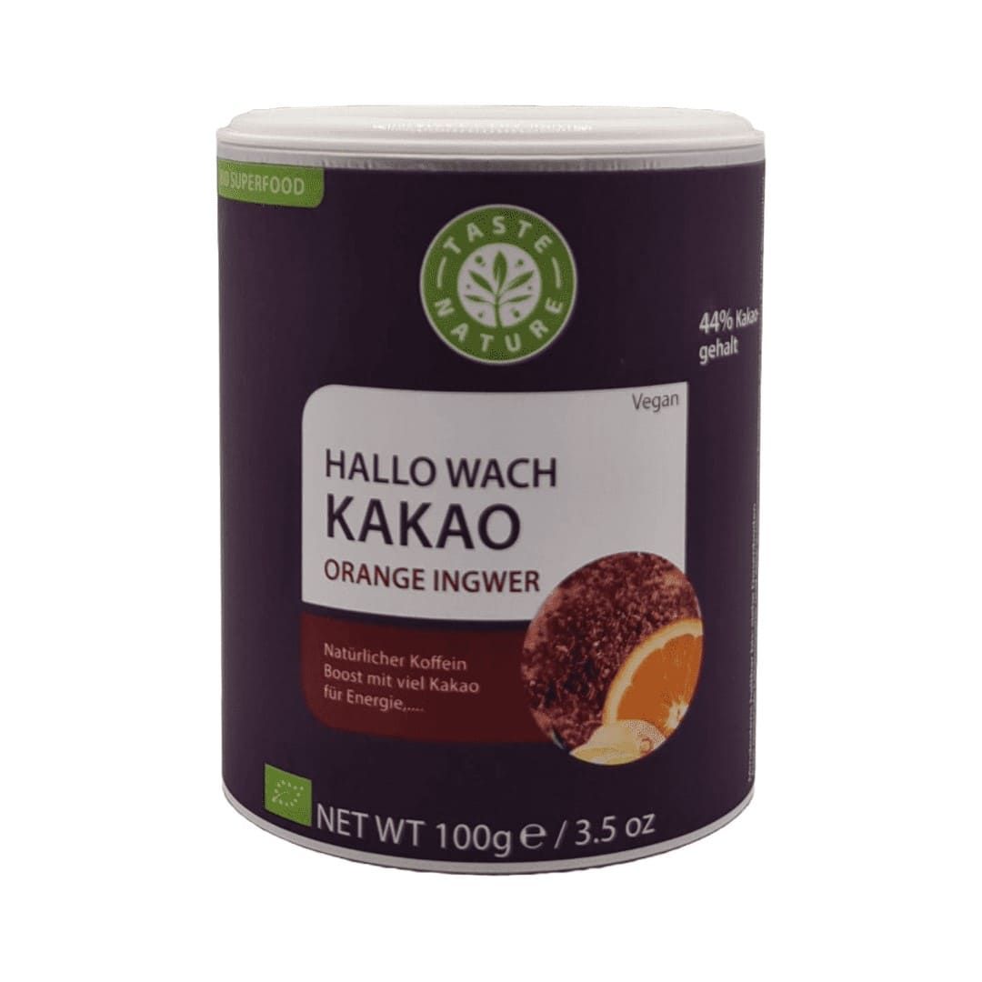 Taste Nature Bio Hallo Wach! Kakao Orange Ingwer