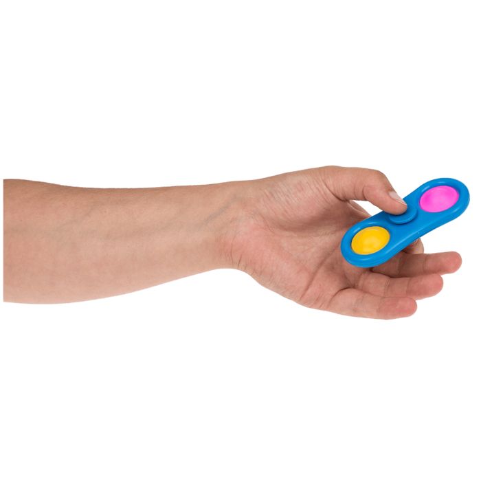 Out of the Blue Pop Toy Fidget Spinner, Oval